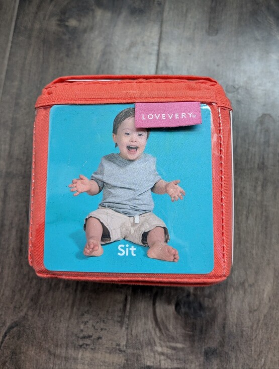 LOVEVERY Other - Lovevery Soft Photo Cube & Gross Motor Action Cards Replacement Play Kit Toy